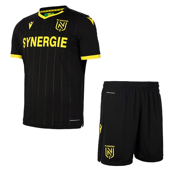 Maillot Football Nantes Exterieur Enfant 2020-21 Noir